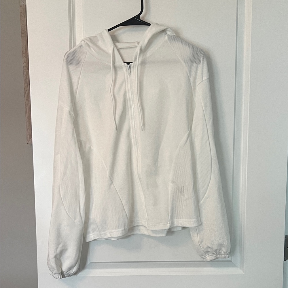 SHEIN Classic White Hoodie